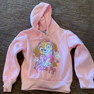 Paw Patrol toddler hooded sweatshirt
